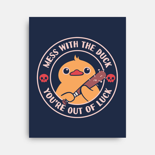 Duck And Luck-None-Stretched-Canvas-rarpoint