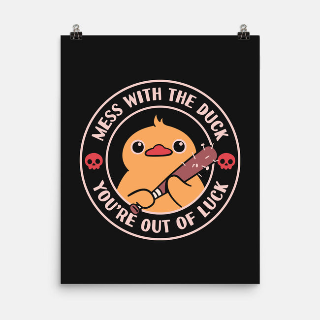 Duck And Luck-None-Matte-Poster-rarpoint