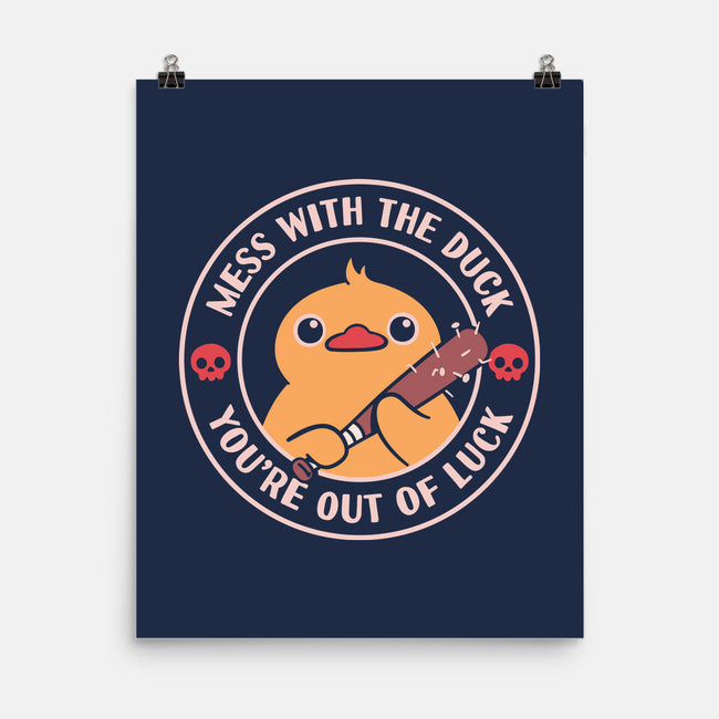 Duck And Luck-None-Matte-Poster-rarpoint