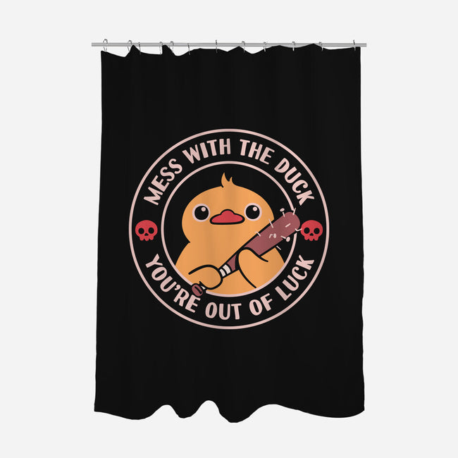 Duck And Luck-None-Polyester-Shower Curtain-rarpoint