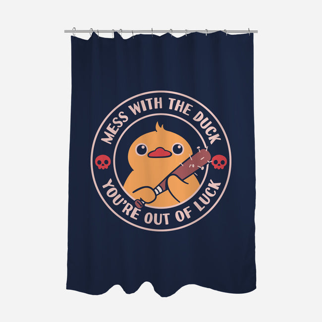 Duck And Luck-None-Polyester-Shower Curtain-rarpoint