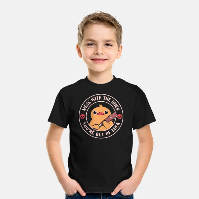 Duck And Luck-Youth-Basic-Tee-rarpoint
