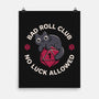 Bad Roll Club-None-Matte-Poster-rarpoint