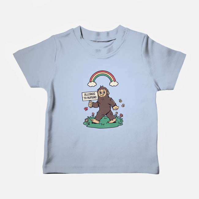 Allergic To All Humans-Baby-Basic-Tee-rarpoint