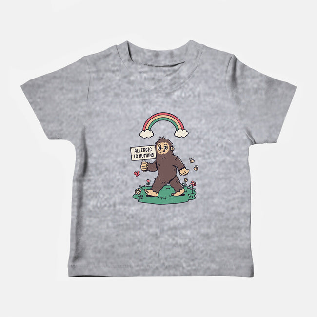 Allergic To All Humans-Baby-Basic-Tee-rarpoint