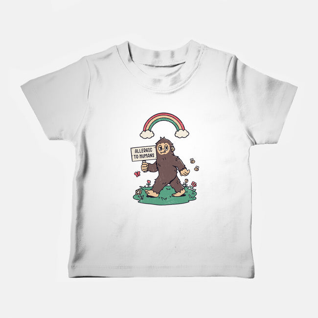 Allergic To All Humans-Baby-Basic-Tee-rarpoint