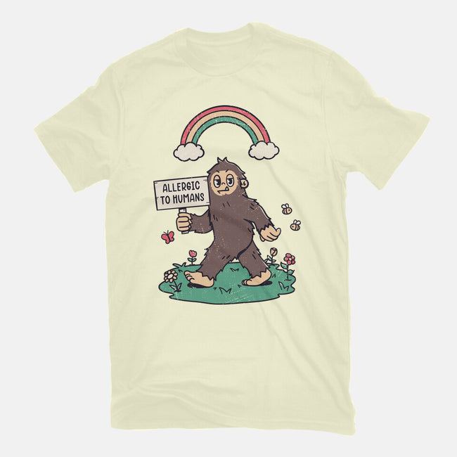 Allergic To All Humans-Mens-Basic-Tee-rarpoint