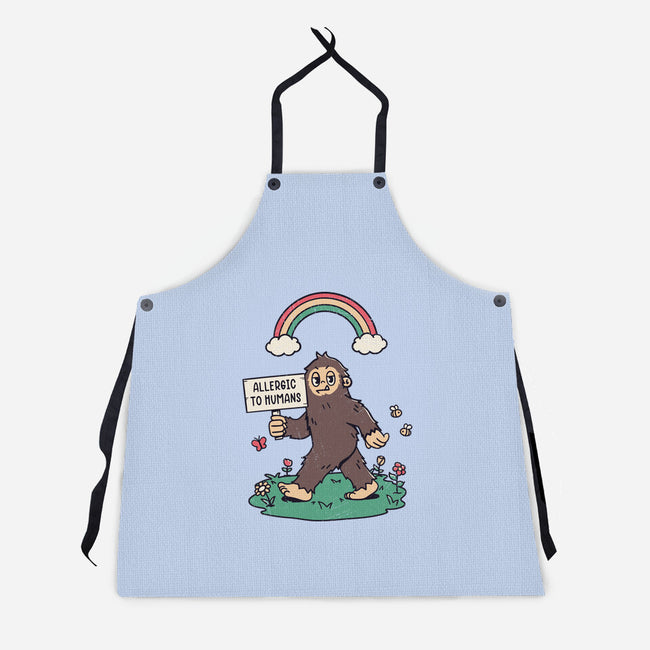 Allergic To All Humans-Unisex-Kitchen-Apron-rarpoint