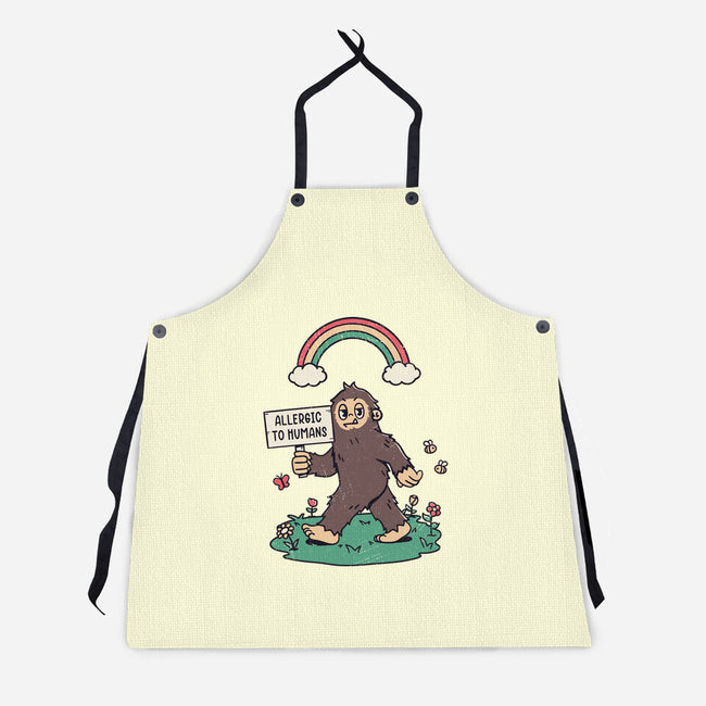 Allergic To All Humans-Unisex-Kitchen-Apron-rarpoint
