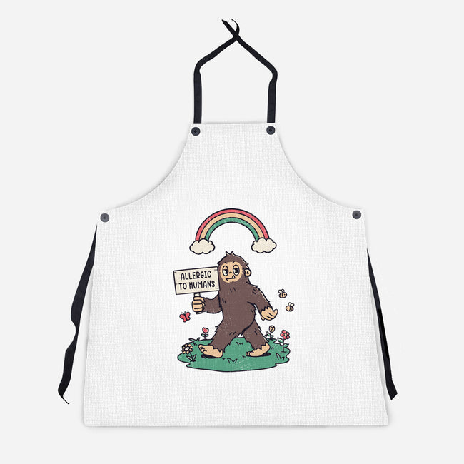 Allergic To All Humans-Unisex-Kitchen-Apron-rarpoint