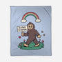 Allergic To All Humans-None-Fleece-Blanket-rarpoint