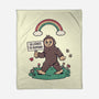 Allergic To All Humans-None-Fleece-Blanket-rarpoint