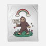 Allergic To All Humans-None-Fleece-Blanket-rarpoint