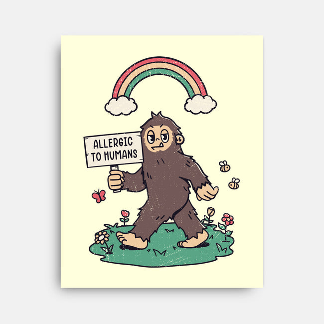 Allergic To All Humans-None-Stretched-Canvas-rarpoint