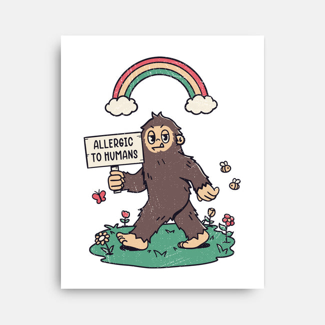 Allergic To All Humans-None-Stretched-Canvas-rarpoint