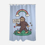 Allergic To All Humans-None-Polyester-Shower Curtain-rarpoint