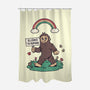 Allergic To All Humans-None-Polyester-Shower Curtain-rarpoint