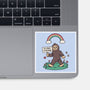 Allergic To All Humans-None-Glossy-Sticker-rarpoint