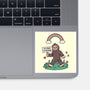 Allergic To All Humans-None-Glossy-Sticker-rarpoint