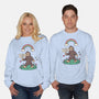 Allergic To All Humans-Unisex-Crew Neck-Sweatshirt-rarpoint