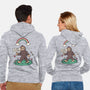 Allergic To All Humans-Unisex-Zip-Up-Sweatshirt-rarpoint