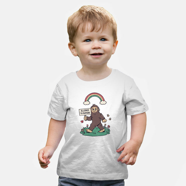 Allergic To All Humans-Baby-Basic-Tee-rarpoint