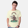 Allergic To All Humans-Mens-Basic-Tee-rarpoint