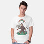 Allergic To All Humans-Mens-Basic-Tee-rarpoint
