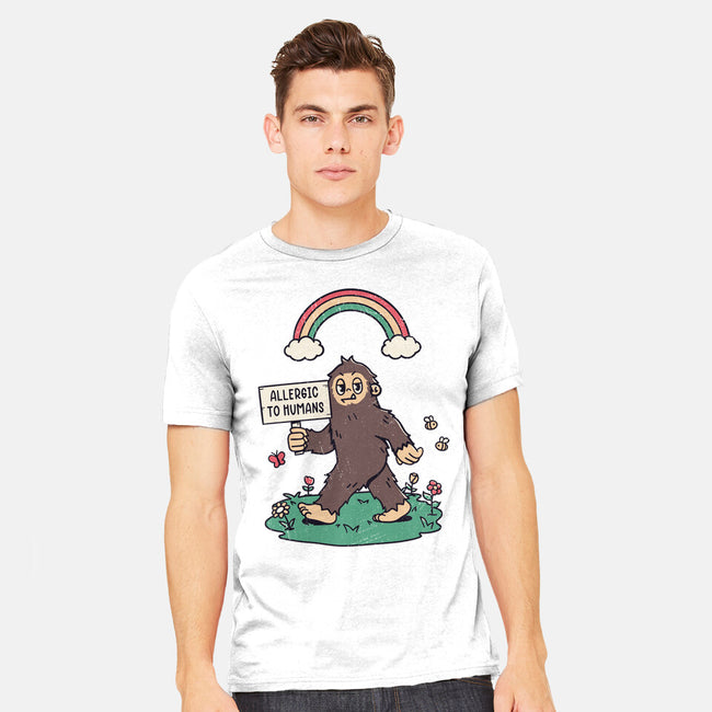 Allergic To All Humans-Mens-Heavyweight-Tee-rarpoint