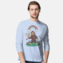 Allergic To All Humans-Mens-Long Sleeved-Tee-rarpoint
