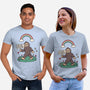 Allergic To All Humans-Unisex-Basic-Tee-rarpoint