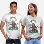 Allergic To All Humans-Unisex-Basic-Tee-rarpoint