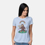 Allergic To All Humans-Womens-Basic-Tee-rarpoint