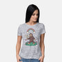 Allergic To All Humans-Womens-Basic-Tee-rarpoint
