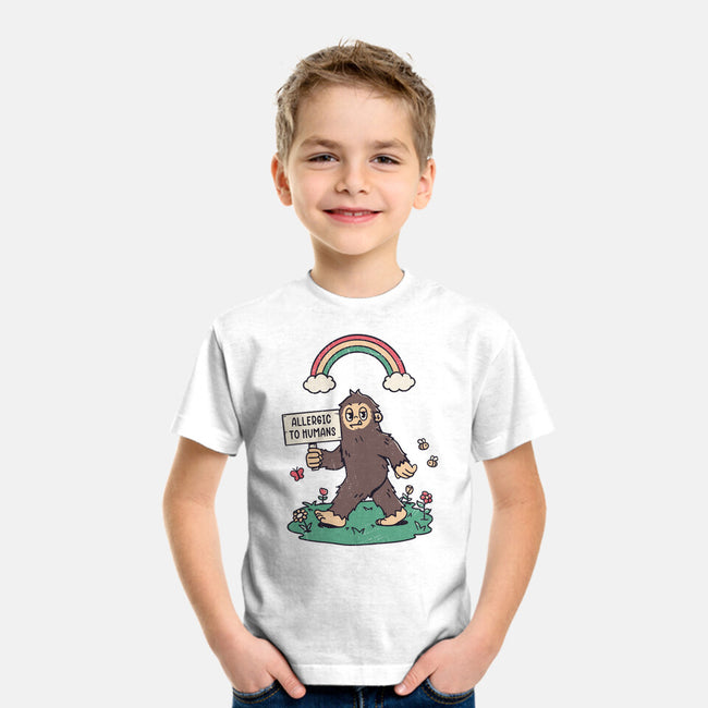 Allergic To All Humans-Youth-Basic-Tee-rarpoint