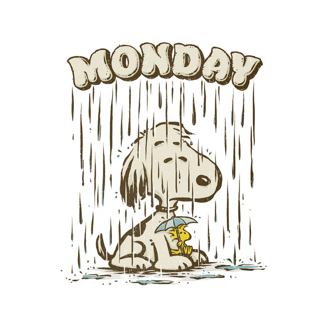 Monday Rainy Mood-Youth-Pullover-Sweatshirt-kg07
