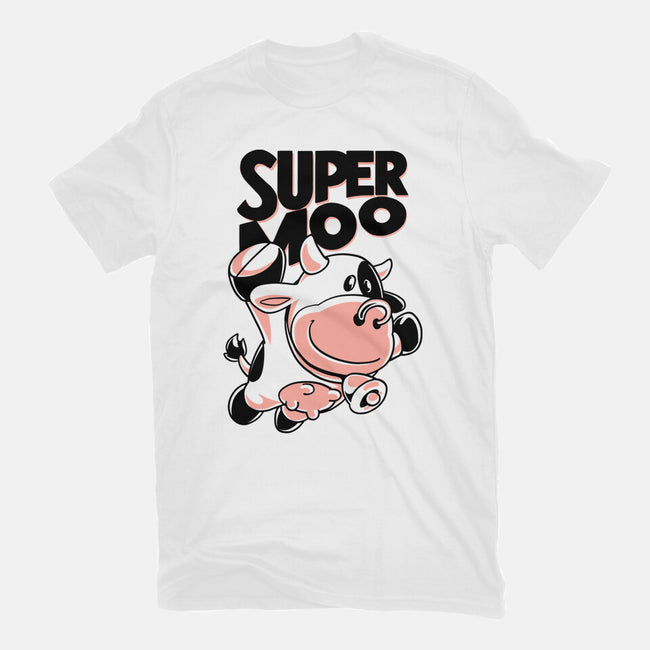 Super Moo-Womens-Fitted-Tee-estudiofitas