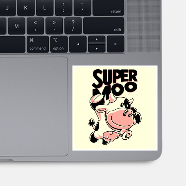 Super Moo-None-Glossy-Sticker-estudiofitas