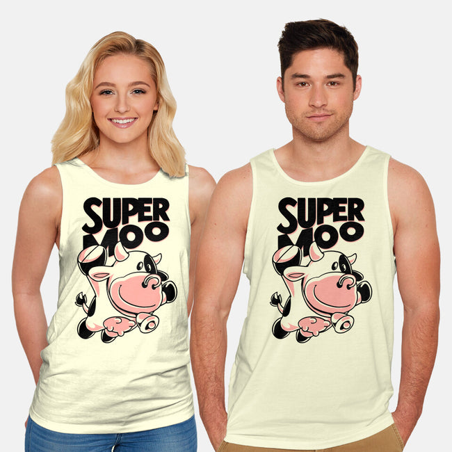 Super Moo-Unisex-Basic-Tank-estudiofitas