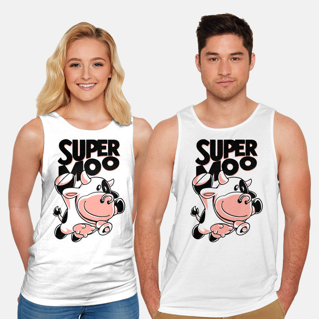 Super Moo-Unisex-Basic-Tank-estudiofitas