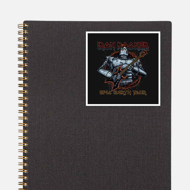 Iron Rocker-None-Glossy-Sticker-momma_gorilla