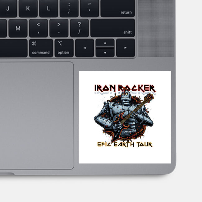 Iron Rocker-None-Glossy-Sticker-momma_gorilla