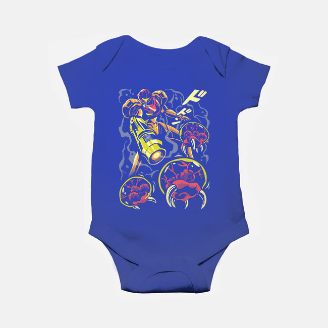 Larva Swarm-Baby-Basic-Onesie-arace