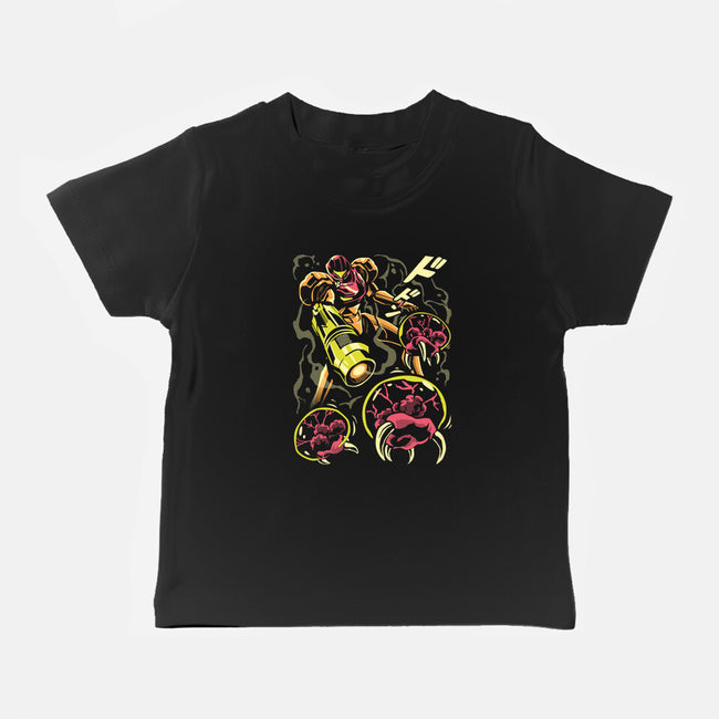 Larva Swarm-Baby-Basic-Tee-arace