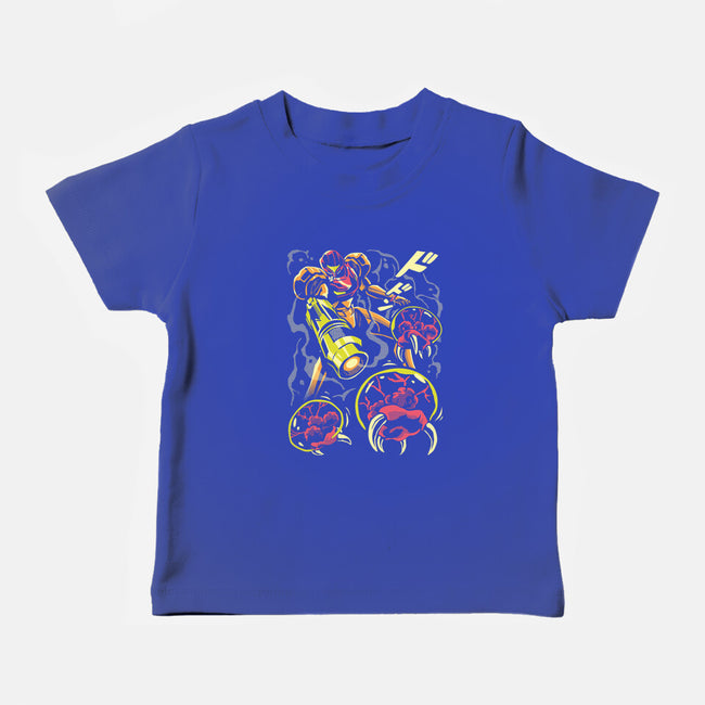 Larva Swarm-Baby-Basic-Tee-arace