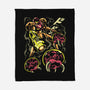 Larva Swarm-None-Fleece-Blanket-arace