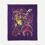 Larva Swarm-None-Fleece-Blanket-arace