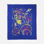 Larva Swarm-None-Fleece-Blanket-arace
