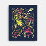 Larva Swarm-None-Stretched-Canvas-arace