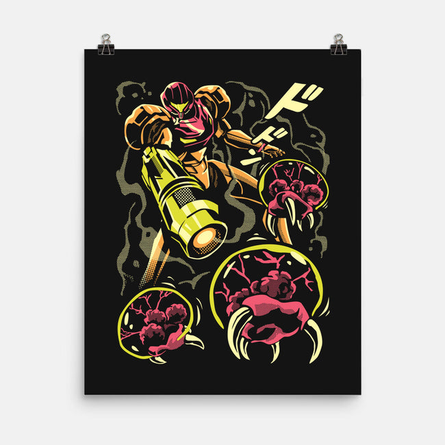 Larva Swarm-None-Matte-Poster-arace
